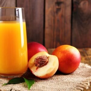 عصير مثلج بالخوخ